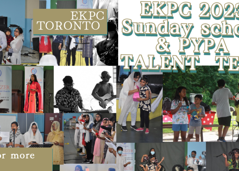 EKPC 2023 SUNDAY SCHOOL & PYPA TALENT TEST