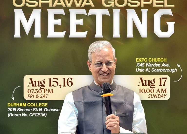 Oshawa Gospel Meeting 2025